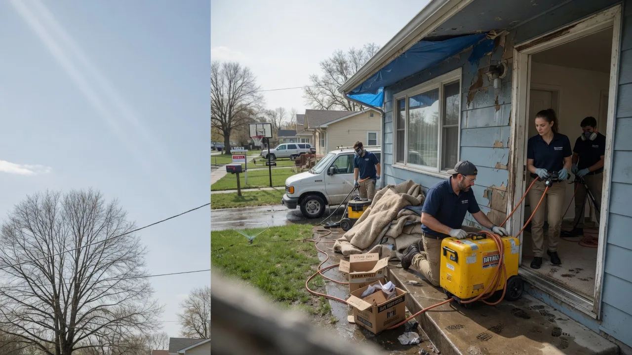 Basement Flood Cleanup in Robert Lee, TX near me